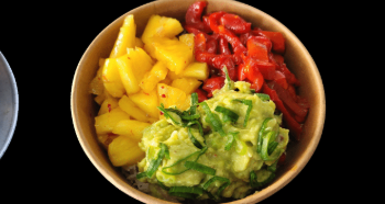 Poké bowl végétarien Goutali mangue avocat