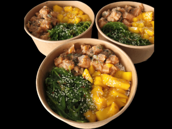 Poké bowl au saumon Goutali