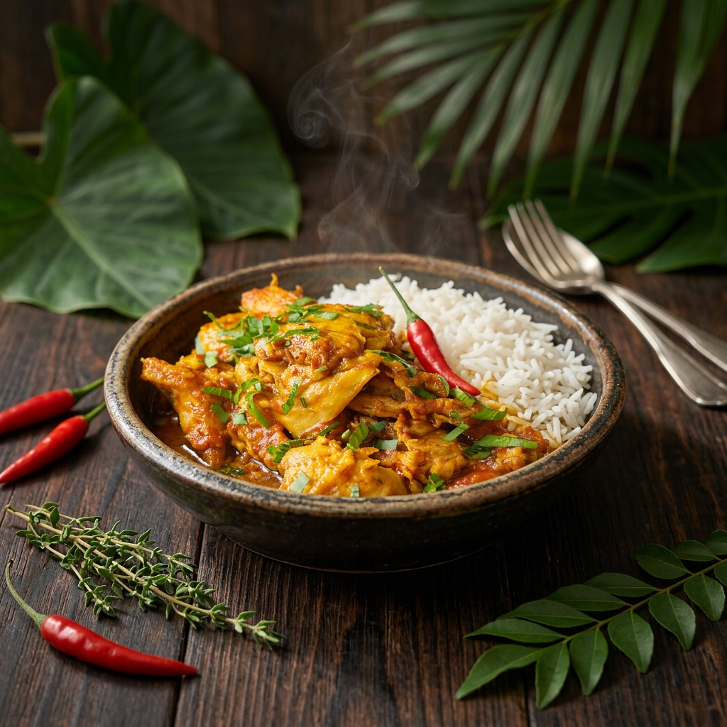 Cari poulet Goutali
